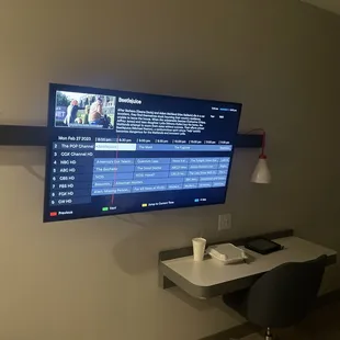 55&quot; Samsung TV &amp; Desk