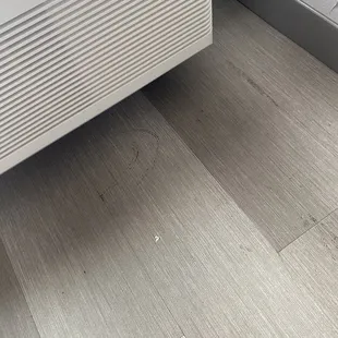 More of the dirty floor