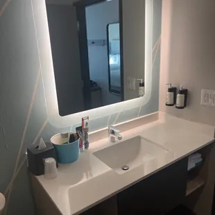 Bathroom Sink &amp; Vanity Mirror