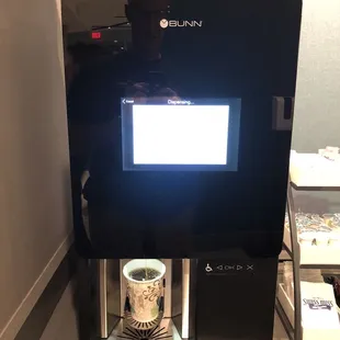 Fancy coffee maker but the coffee tastes terrible. So disappointing