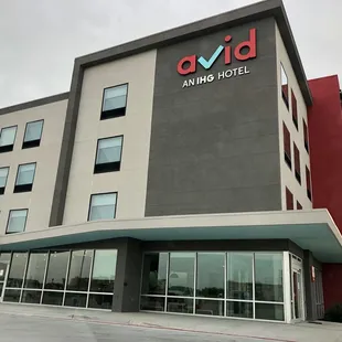 Hotel exterior.,