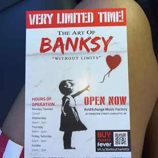 The art of Banksy exhibit