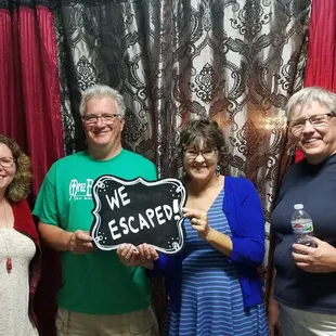 Phew! Made it to curtain!!!