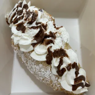 Puffed pastry with Nutella