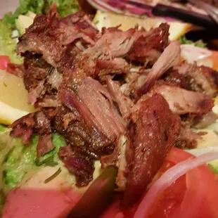 Botana de carnitas