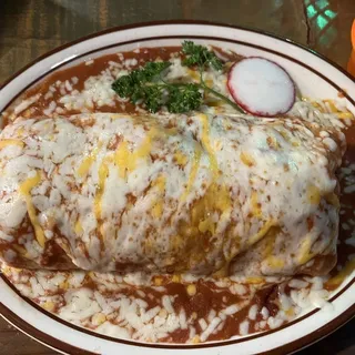 Chicken Picado Burrito