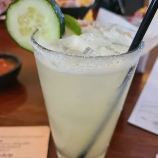 Skinny Cucumber Margarita