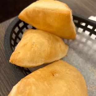Dessert! Their famous sopapillas!