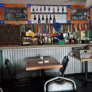 a view of the bar