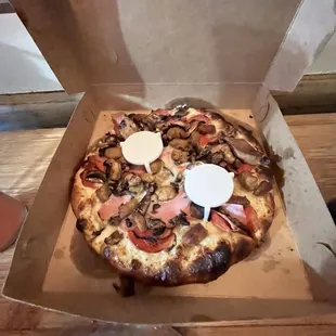 Personal sized pizza