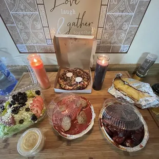 Our Friday night dinner date with my grandsons