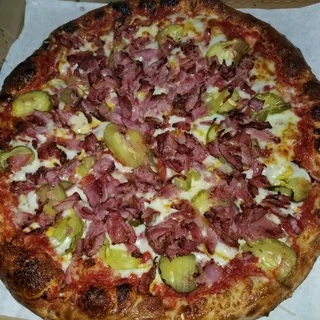 Pastrami Pizza