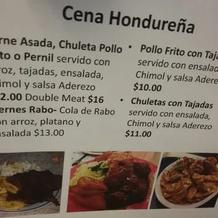 Honduran food