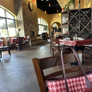 the interior of a restaurant