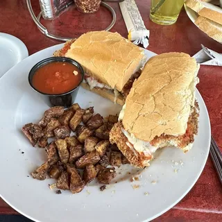 Chicken Parmesan Sandwich