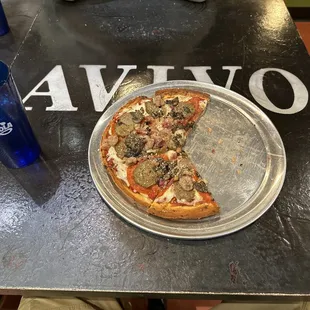 Meat 10&quot; Meatcraver Pizza with GF Crust!