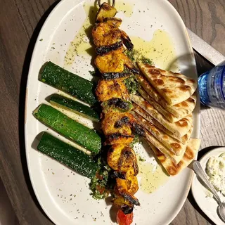 Shrimp Souvlaki