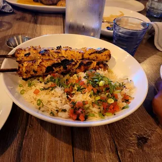 Twisted Chicken Souvlaki