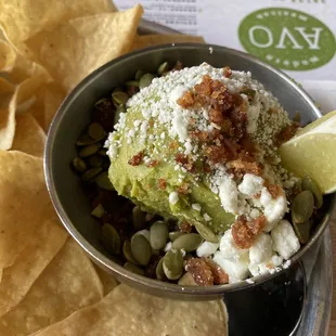 Goat Cheese Guacamole