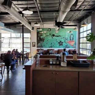 Lots of natural light