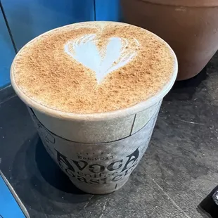 Butterscotch bourbon latte