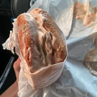 This is how my burger was served to me