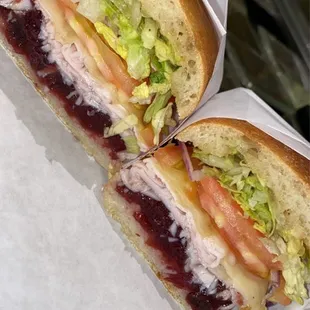 #33 3rd Thurz (turkey cranberry panini)