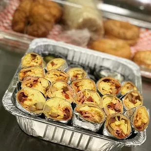Breakfast burritos