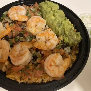 Shrimp Burritos Bowl