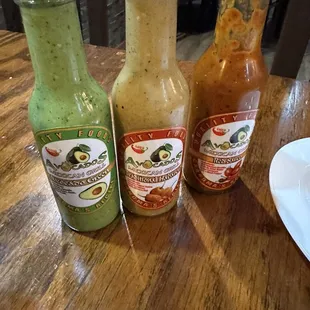 Homemade salsa for the table.