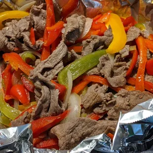 Steak Fajitas