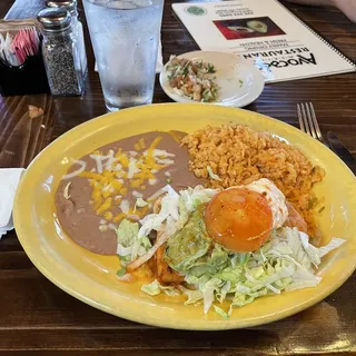 Lunch Chimichanga