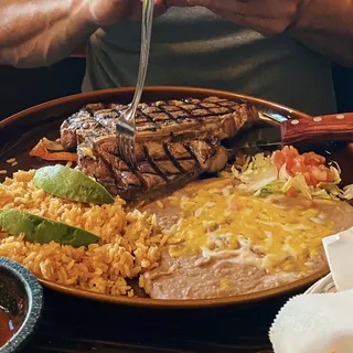 Mexican Style T-Bone and Avocados