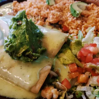 Seafood Enchiladas