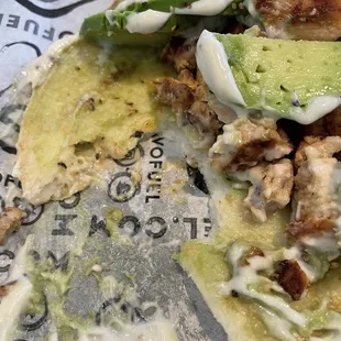 Chewy inedible arepa