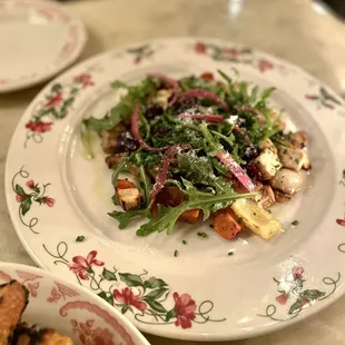 Roasted veggie salad