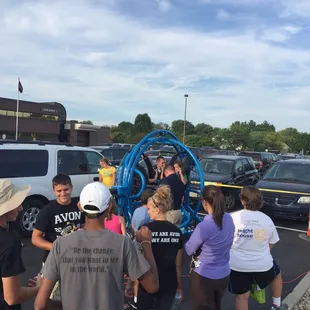 Gyro ride on police day