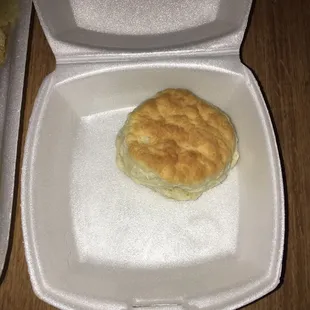Biscuits are on the small side but tasty