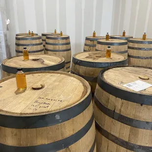 Sample Bourbon Barrels