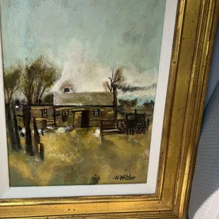 It looks awful, a very primate paint style overlaid on the original with thick strokes, especially in the windows, and the sky.