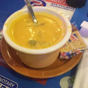Buffalo chicken soup
