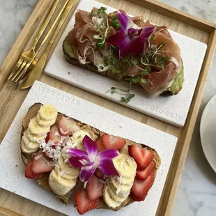 Prosciutto Toasty &amp; Breckie Toasty