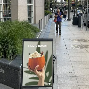 sushi and sashimi, outside