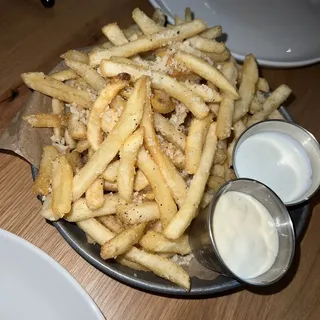 Pepper Parmesan Fries