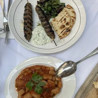 Bifteki Souvlaki