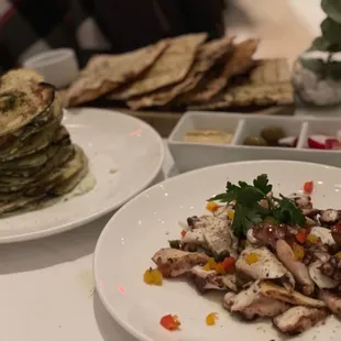 Grilled octopus