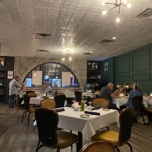 Beautiful decor and inviting atmosphere