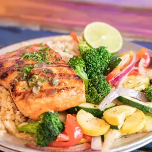 Grilled Salmon