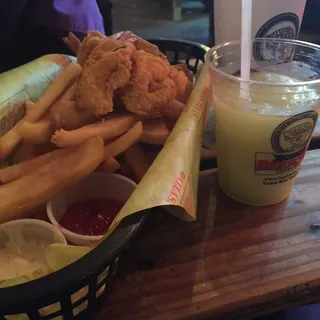 Fried Shrimp Basket (6)