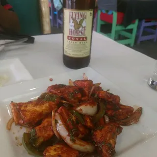 Pan-Fried Spicy Paneer